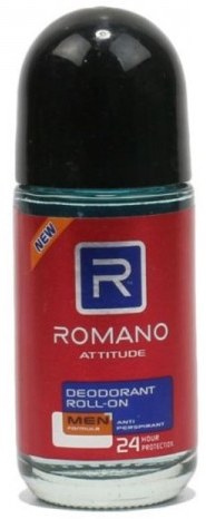 Romano Deodorant Roll On Attitude For Men 50 ml (PROMO)