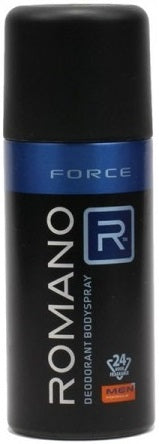 Romano Deodorant Body Spray Force For Men 150 ml (PROMO)