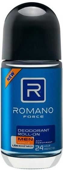 Romano Deodorant Roll On Force For Men 50 ml (PROMO)