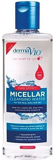 Derma V10 Micellar Cleansing Water 200 ml