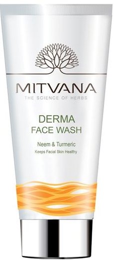 Mitvana Derma Face Wash With Neem & Turmeric 150 ml