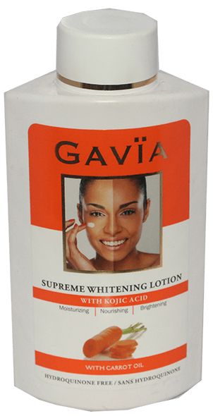 Gavia Supreme Whitening Lotion With Carrot Oil 500 ml