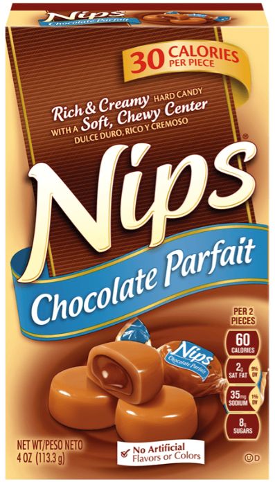 Nips Rich & Creamy Hard Candy Chocolate Parfait 113.3 g