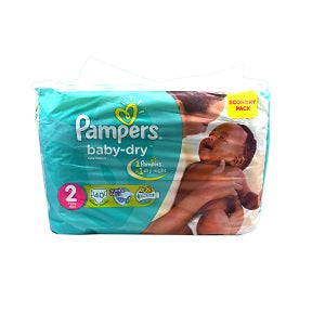 Pampers Baby Dry Size 2 Mini 3-6 kg x40 (NG)