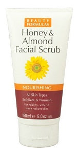 Beauty Formulas Facial Scrub Honey & Almond 150 ml