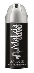 Malizia Uomo Deodorant Spray EDT Silver 150 ml (PROMO)