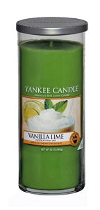 Yankee Candle Pillar Large Vanilla Lime 566 g