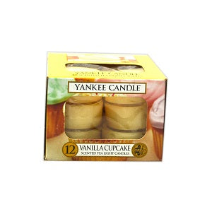 Yankee Candle Tea Lights Vanilla Cupcake x12