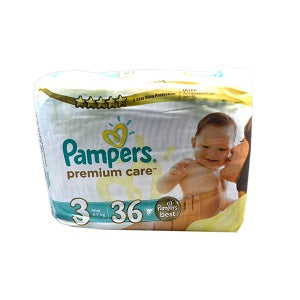 Pampers Premium Care Size 3 Midi 4-9 kg x36 (NG)
