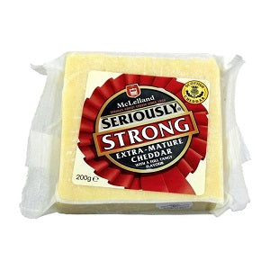 McLelland Seriously Strong Cheddar 200 g