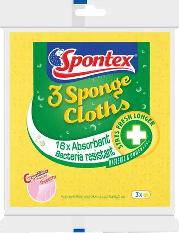 Spontex Specialist Sponge Cloths (Pack of 10)