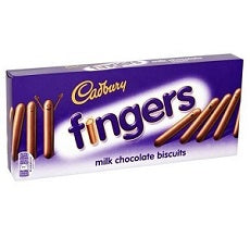 Cadbury Fingers Chocolate Biscuits 114 g