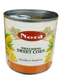 Nora Sweetcorn Whole Kernel 340 g