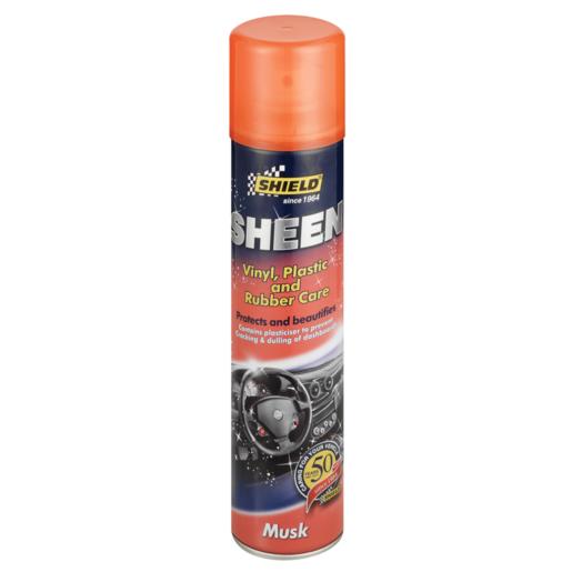 Shield Sheen Vinyl, Plastic & Rubber Care Musk 300 ml