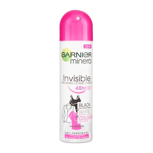 Garnier Mineral Anti-Perspirant Spray Invisible 150 ml