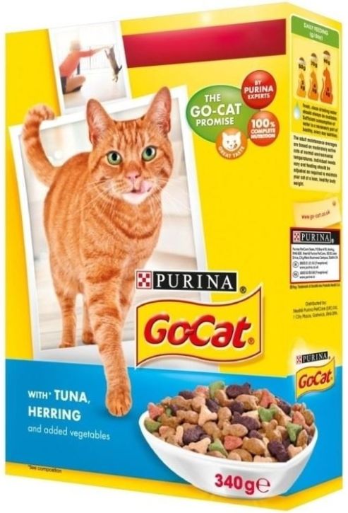 Purina GoCat Tuna Herring 340 g