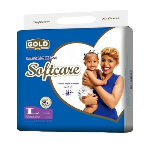 Softcare Gold Baby Diaper Medium 6-11 kg x9