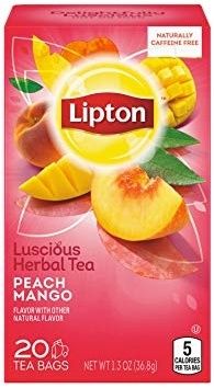 Lipton Herbal Tea Peach Mango 36.8 g x20