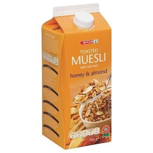 Spar Muesli Honey & Almond 750 g