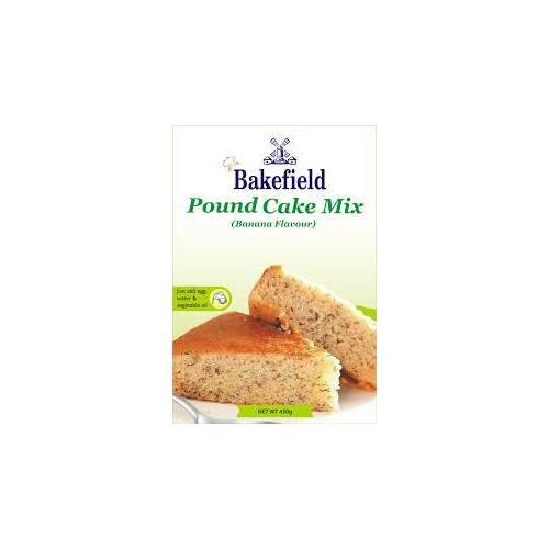 Bakefield Pound Cake Mix Banana Flavour 450 g