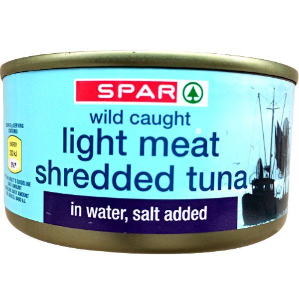 Spar Light Meat Shredded Tuna In Water 170 g