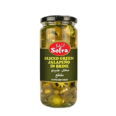 Sofra Sliced Green Jalapeno In Brine 690 g