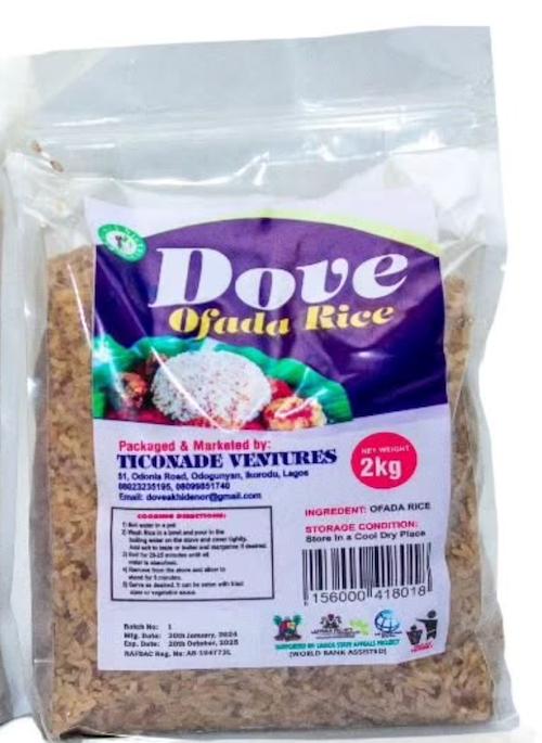 Dove Ofada Rice 2 kg