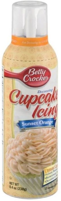 Betty Crocker Cupcake Icing Sunset Orange 238 g