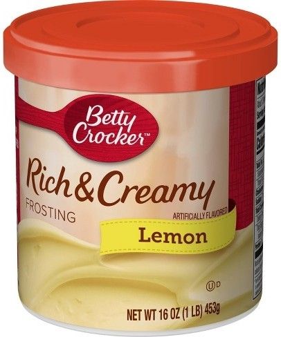 Betty Crocker Rich & Creamy Frosting Lemon 453 g