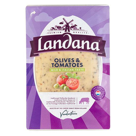 Landana Olive & Tomato Cheese Slices 150 g