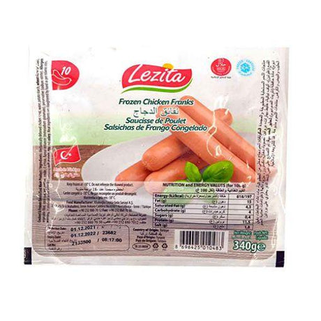 Lezita Chicken Franks 340 g