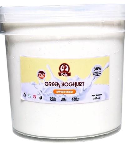 Ovis Greek Yoghurt Sweetened 500 ml