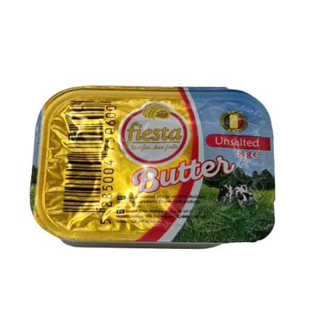 Fiesta Portion Butter Unsalted 8 g