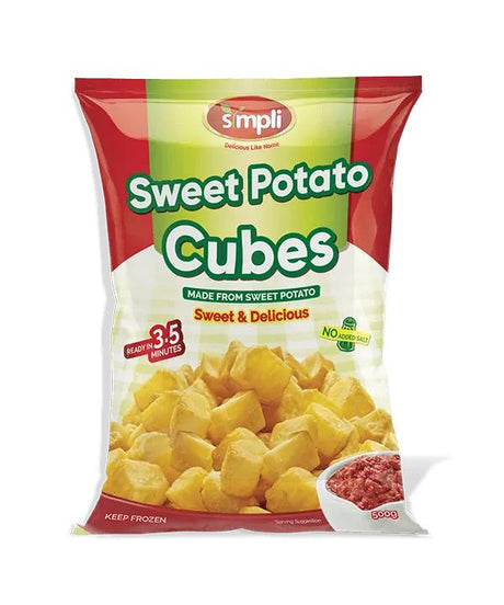 Sympli Sweet Potato Cubes 500 g