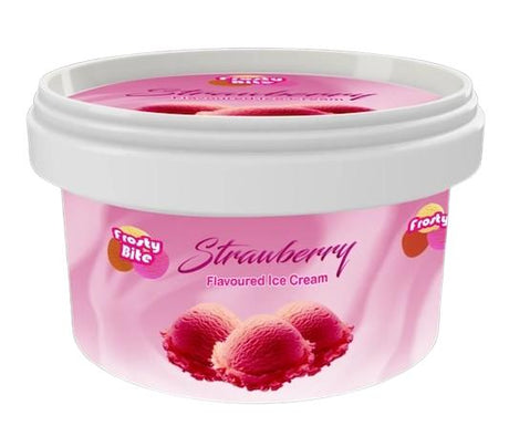 Frosty Bite Ice Cream Strawberry 250 ml