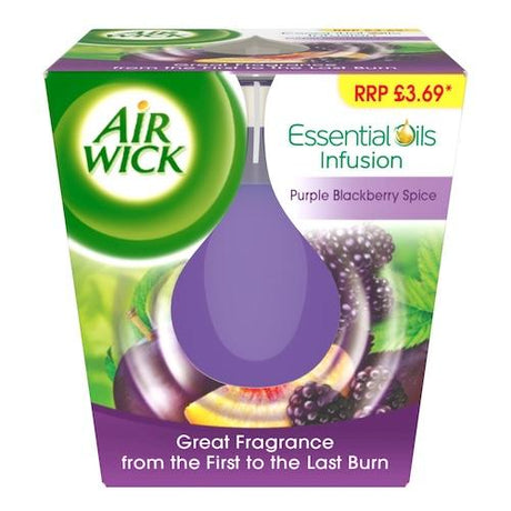 Air Wick Essential Oils Infusion Purple Blackberry Spice 105 g