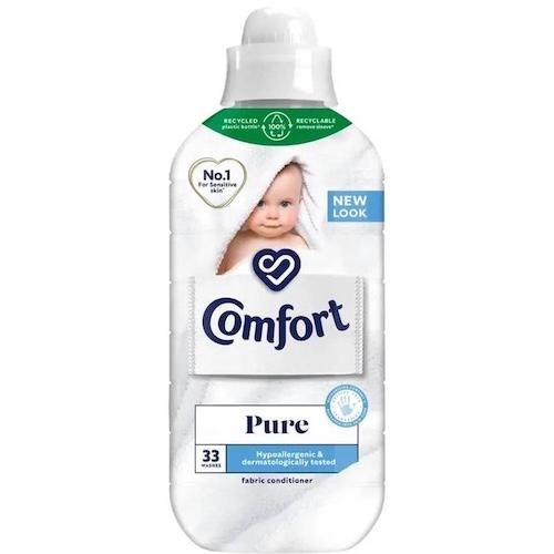 Comfort Fabric Conditioner Pure 33 Washes 990 ml