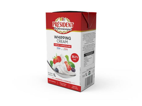 President Whipping Cream 35.1% Fat 500 ml