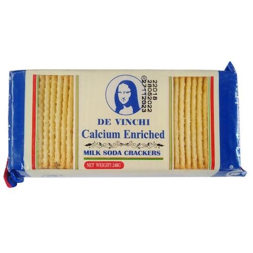 De Vinchi Milk Soda Crackers 248 g