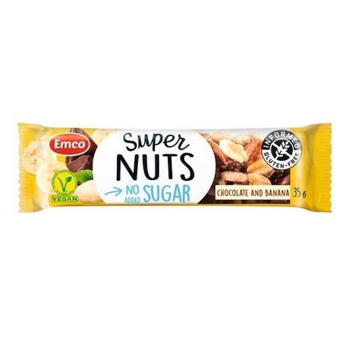 Emco Super Nuts No Added Sugar Chocolate & Banana 35 g