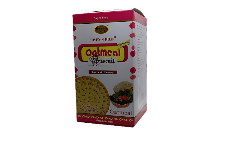 Owen's Rich Oatmeal Biscuits Sugar Free 200 g