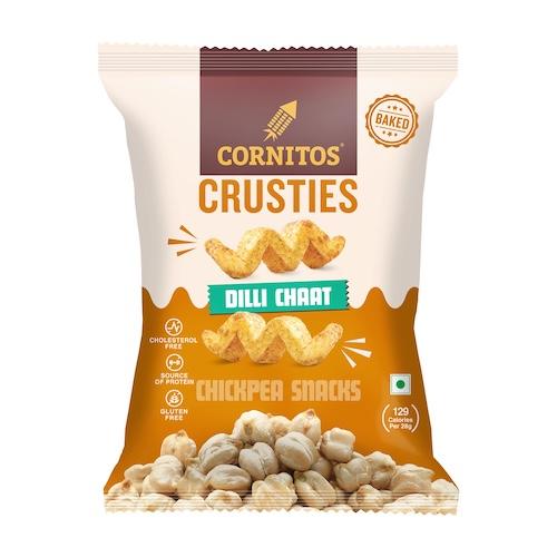 Cornitos Crusties Dilli Chaat Chickpea Snacks 57 g