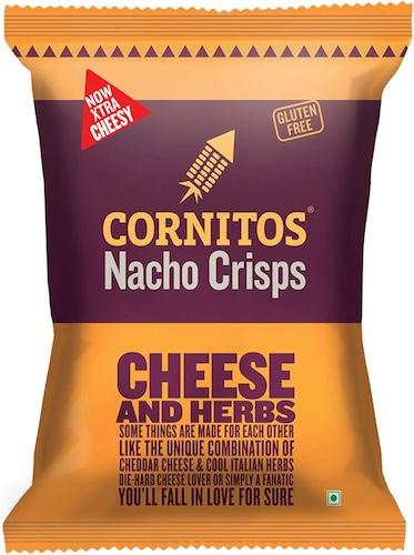 Cornitos Nacho Crisps Cheese & Herbs 55 g