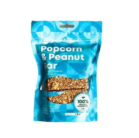 Greenbaskit Popcorn & Peanut Bar 100 g