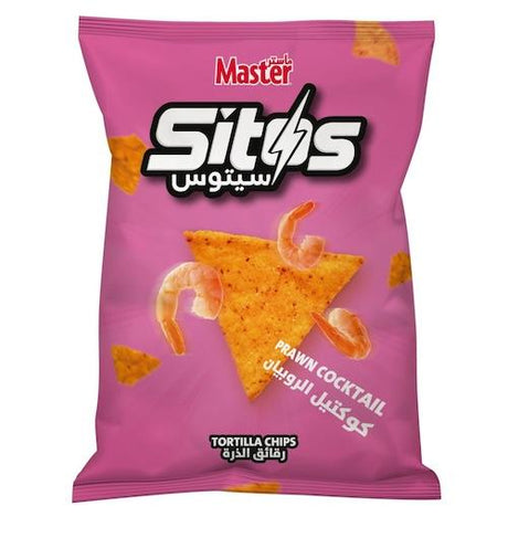 Master Sitos Prawn Cocktail Tortilla Chips 150 g