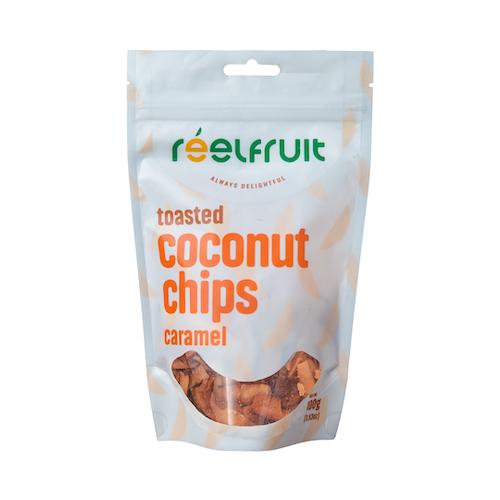 Reelfruit Toasted Coconut Chips Caramel 50 g