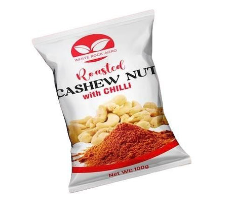 White Rock Agro Roasted Cashew Nuts With Chilli 100 g