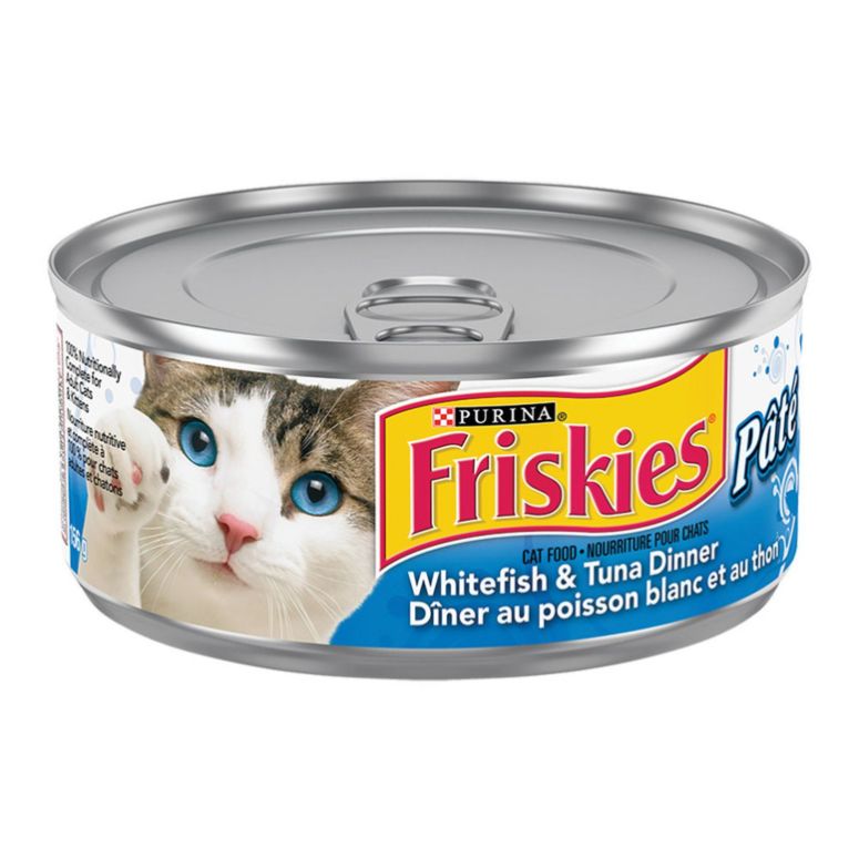 Purina Friskies Pate Ocean White Fish & Tuna Dinner 156 g