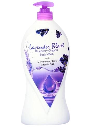 Macindy Body Wash Lavender Blast Blueberry Organic 1300 ml