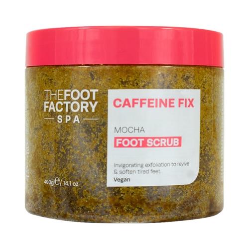 The Foot Factory Foot Spa Scrub Caffeine Fix Mocha 400 g